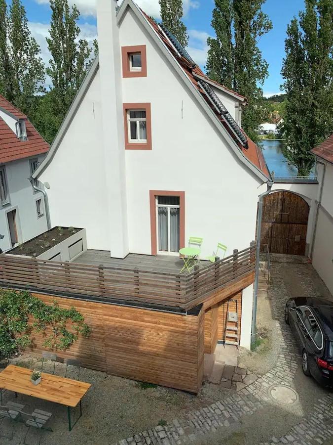 Maindrei - Schlafen Am Fluss Hotel Margetshöchheim Exterior foto