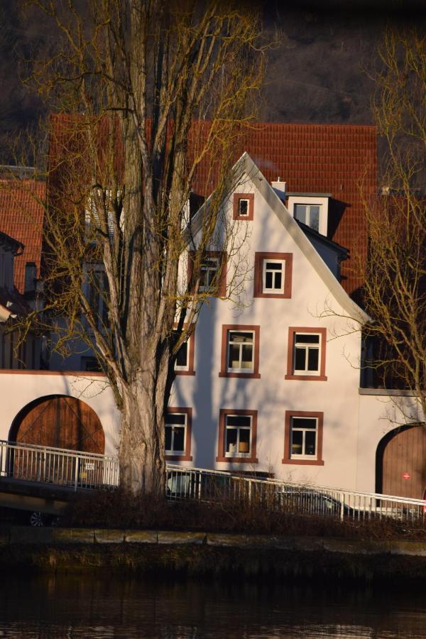 Maindrei - Schlafen Am Fluss Hotel Margetshöchheim Exterior foto