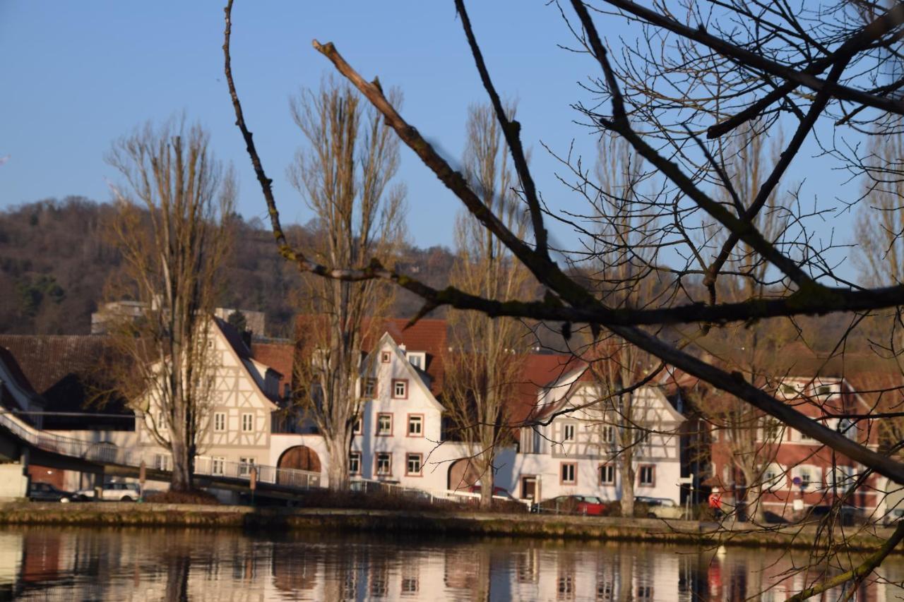 Maindrei - Schlafen Am Fluss Hotel Margetshöchheim Exterior foto