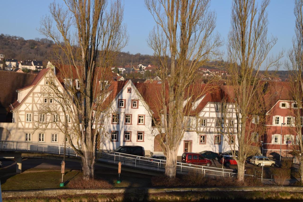 Maindrei - Schlafen Am Fluss Hotel Margetshöchheim Exterior foto